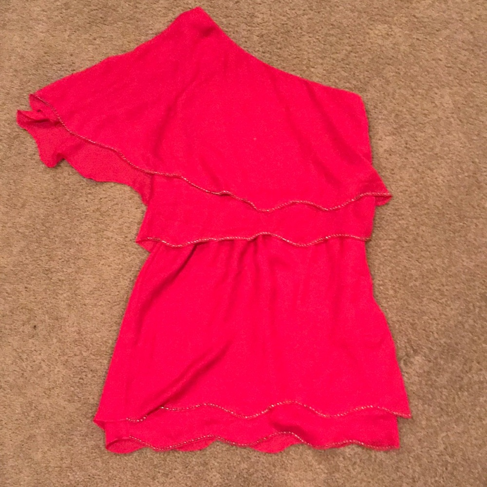 Rampage one shoulder dress